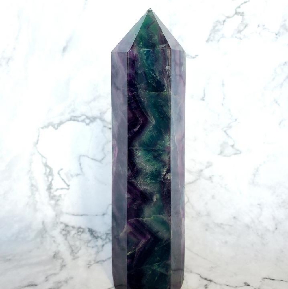 Flourite Crystal Obelisk